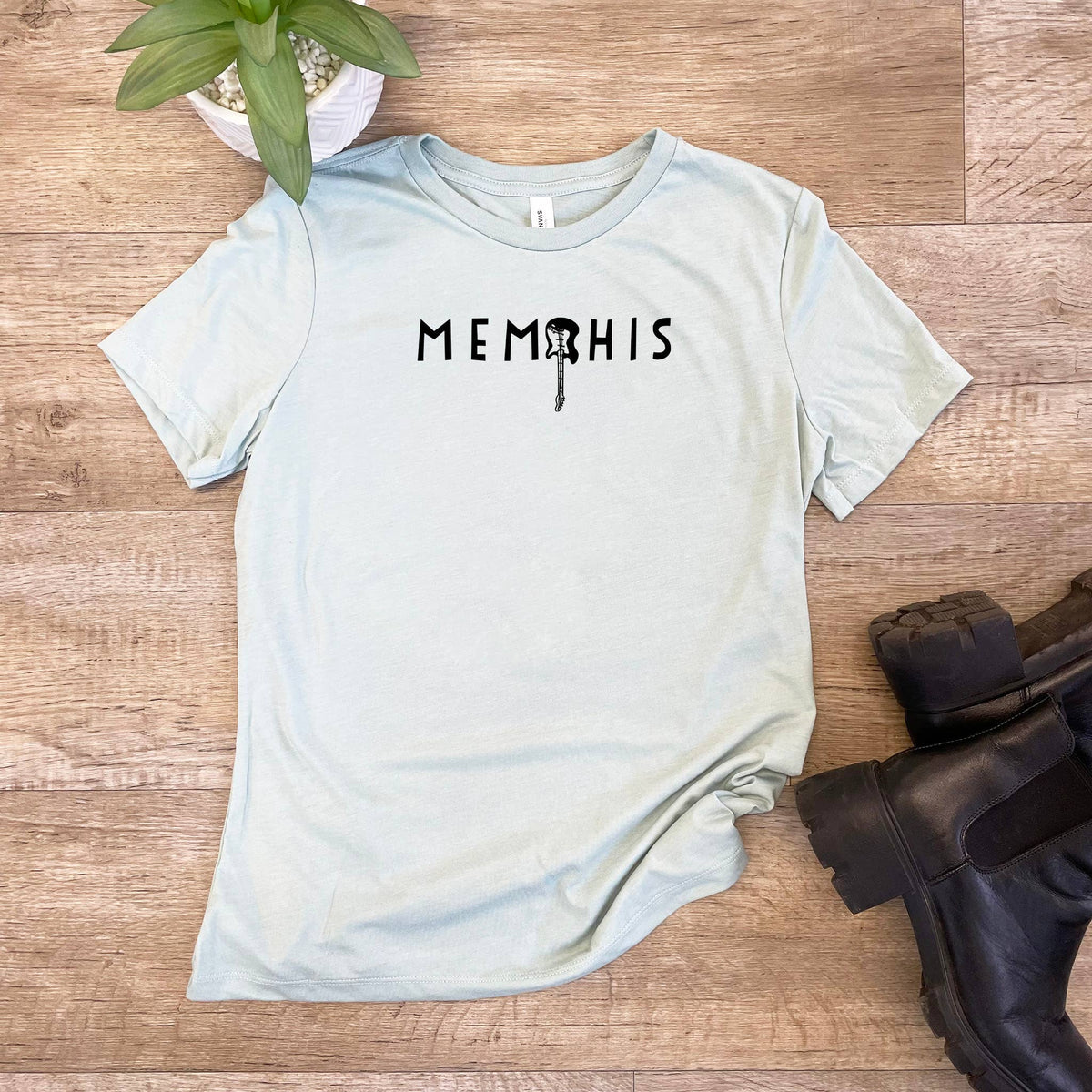 Memphis (Guitar) - Crew Tee - Multiple Color Options