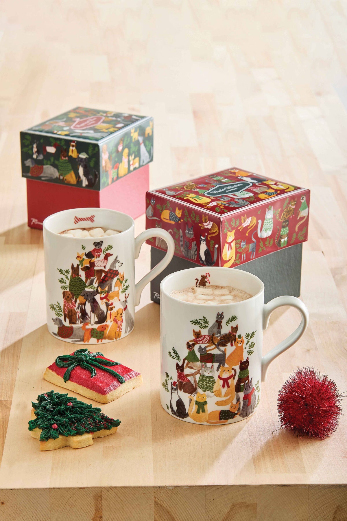 Holiday Pets Peppermint Paws Mug