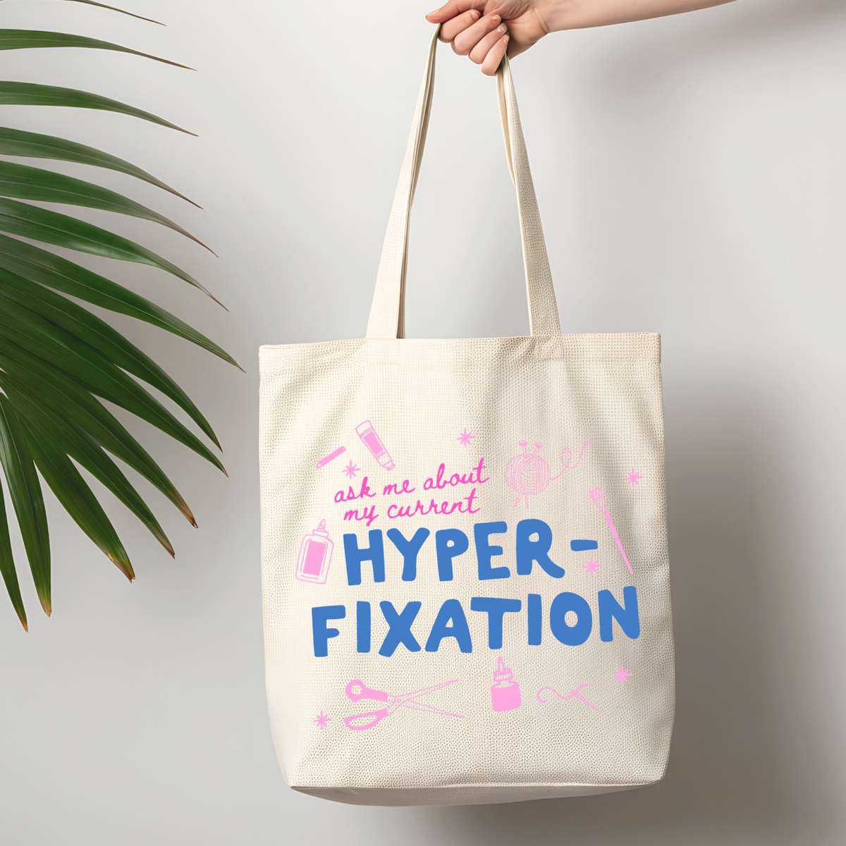 Current Hyperfixation - Colorful Tote Bag