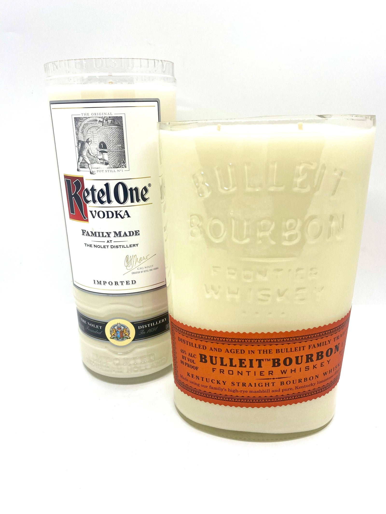 Liqour Bottle Candles