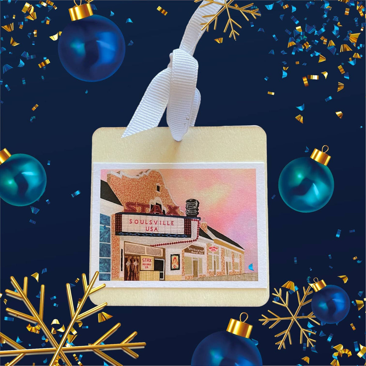 Stax Studio ornament