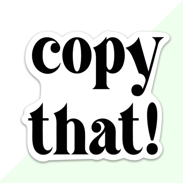 Copy That Sticker - Feelin’ Memphis LLC