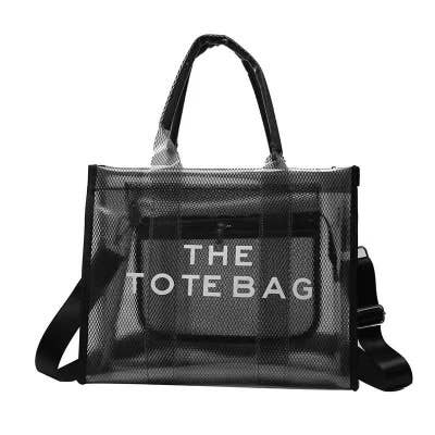The Tote Bag Black clear