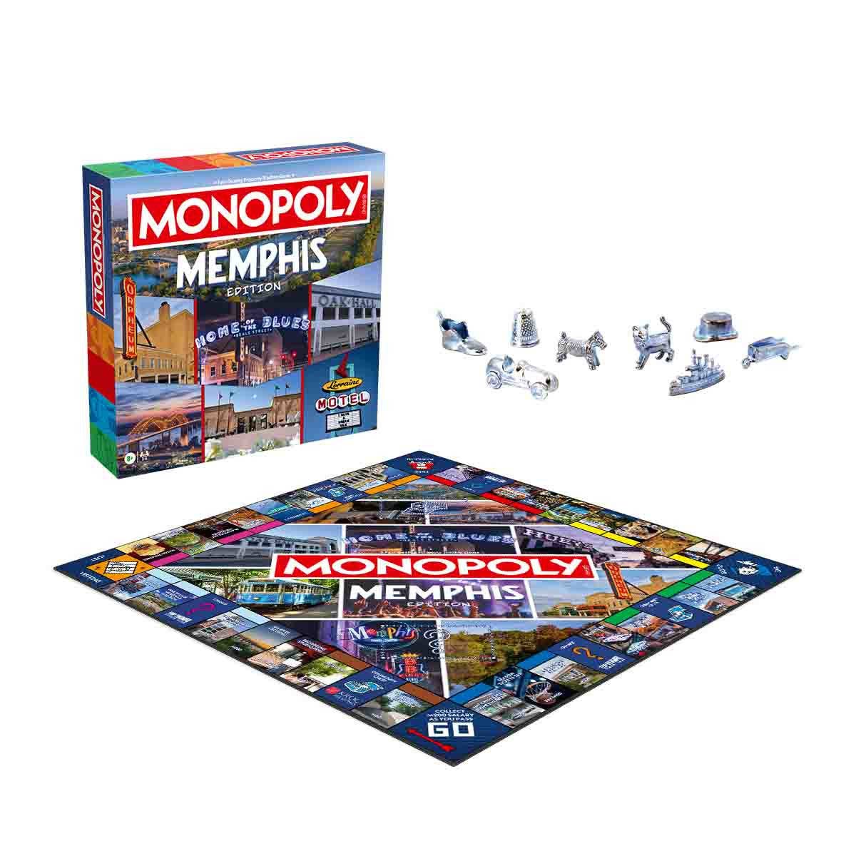 Memphis, TN Monopoly Board Game