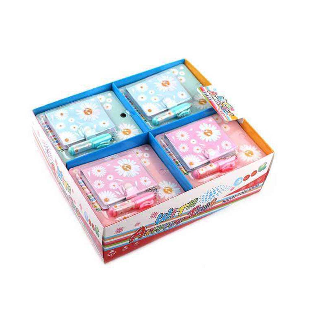 Floral Mini Notebook Pen Set