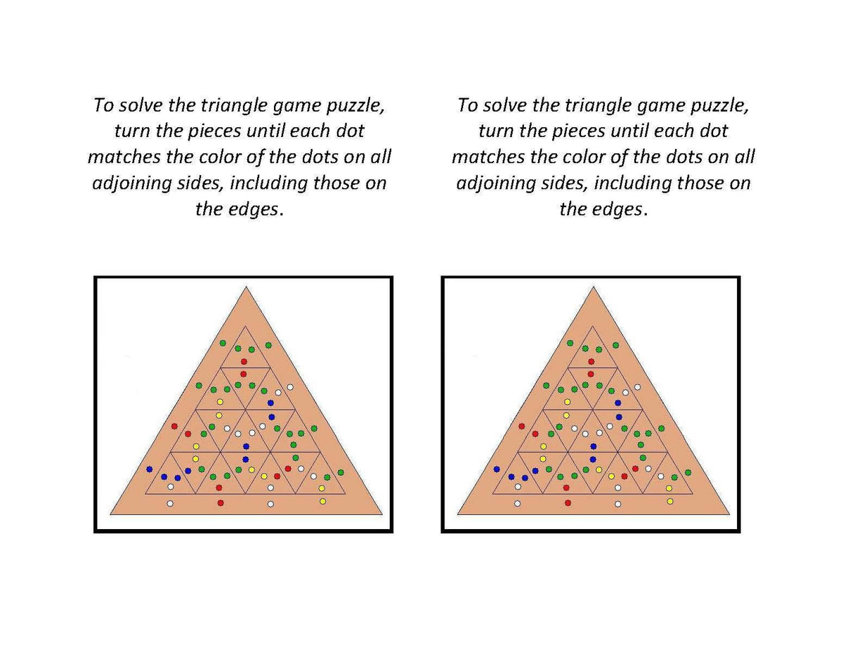Triangle Puzzle Game *