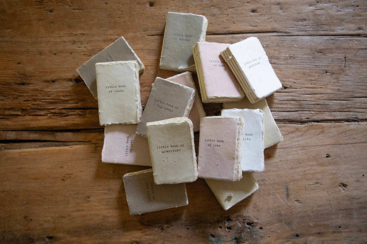 Little Book Of Mini Deckled Edge Notebooks - 2nd Edition