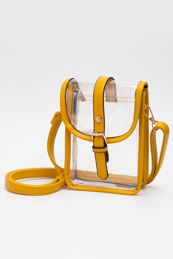 Clear Cross Body Stadium Concert Transparent Handbag