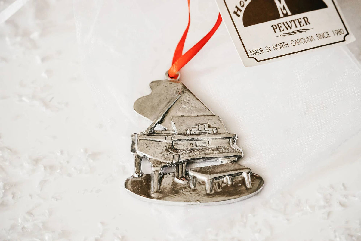 Handmade Music Christmas Ornament - Piano
