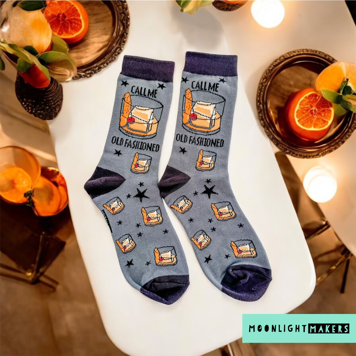 Call Me Old Fashioned - Funny Unisex Socks - Gift for Him