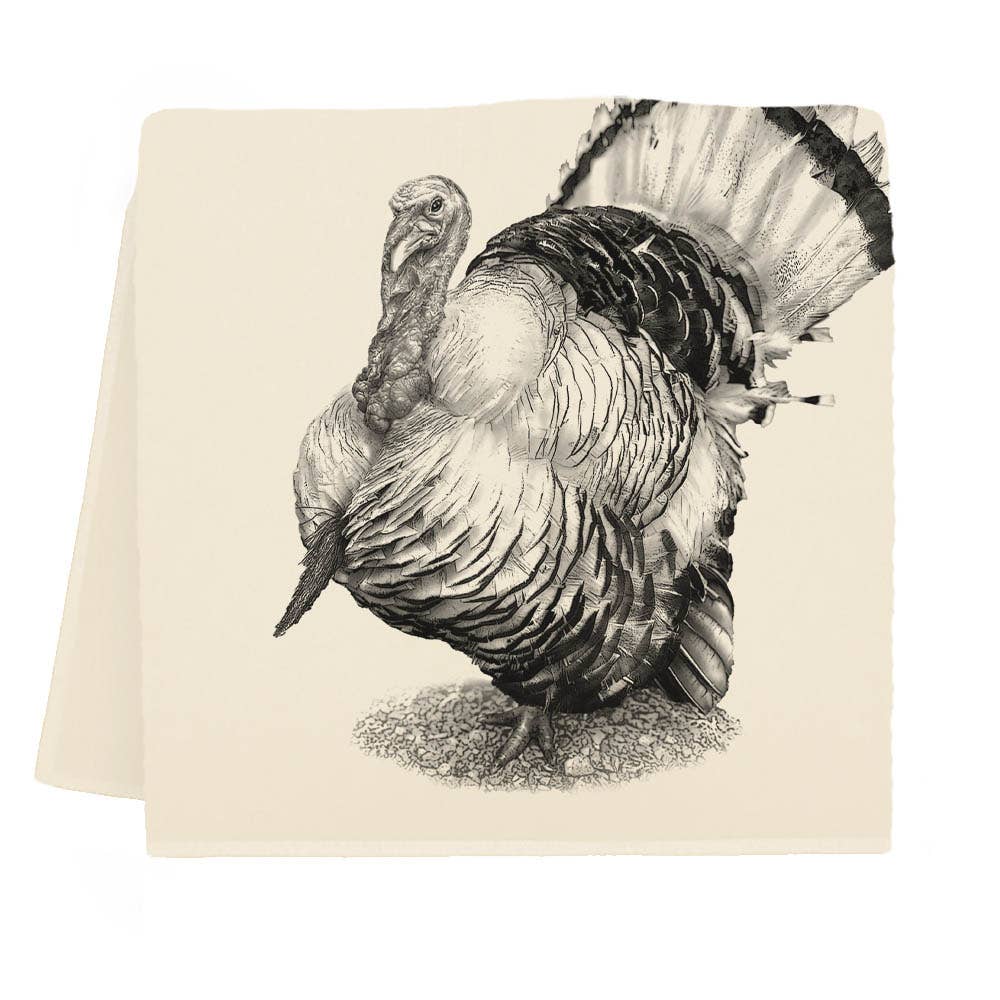 Turkey Tea Towel - "Dexter"