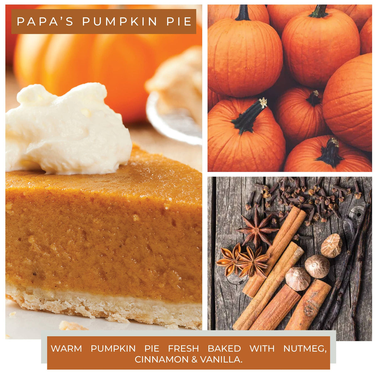 Papa's Pumpkin Pie KOTL Papa Candle (34oz.) – Papa's Pumpkin Pie