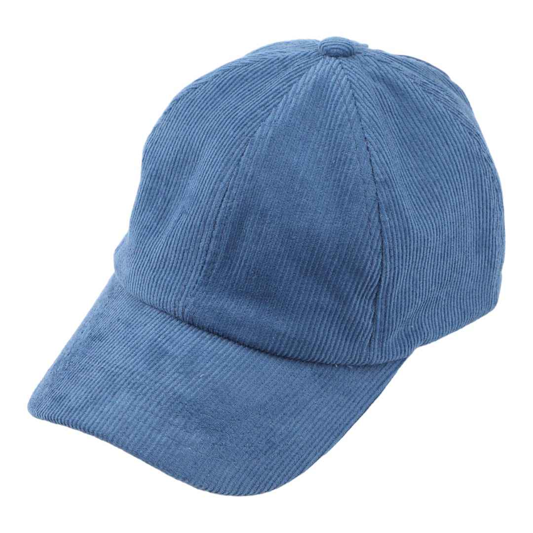 Corduroy Criss Cross Pony Cap