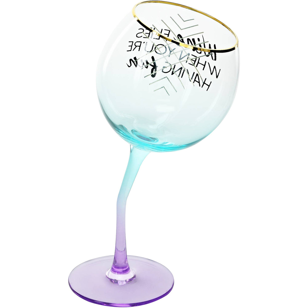 Wine Flies - 11 oz Tipsy Stemmed Wine Glass