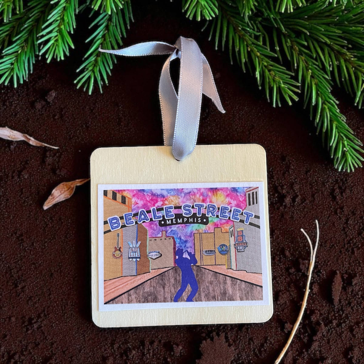 Beale Street Sign ornament