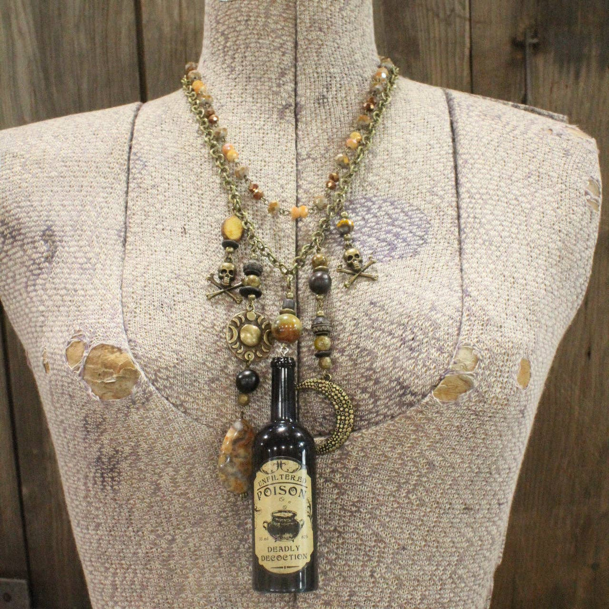 Wicked Poison Charm&#39;d Necklace