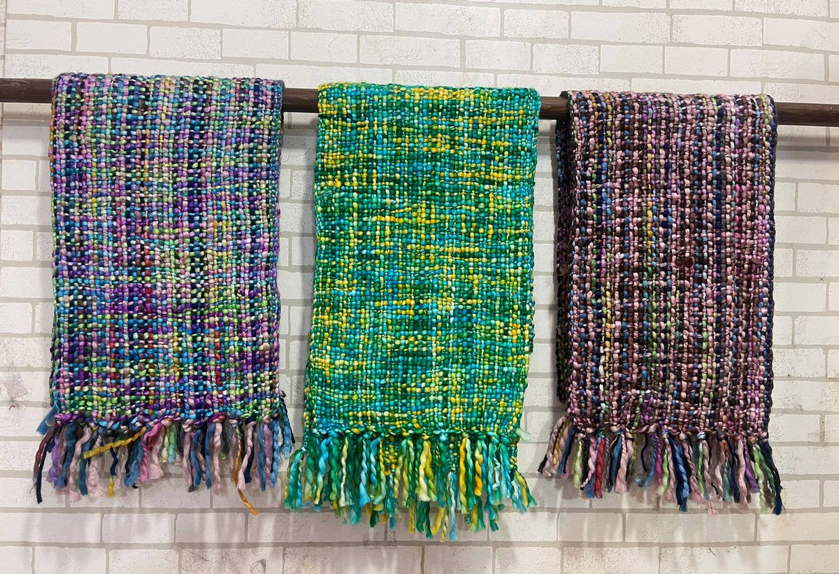 Chunky Tweed Winter Scarf