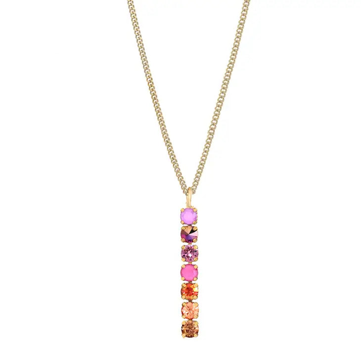 Monogram in Colors Necklace - Choose Your Initial
