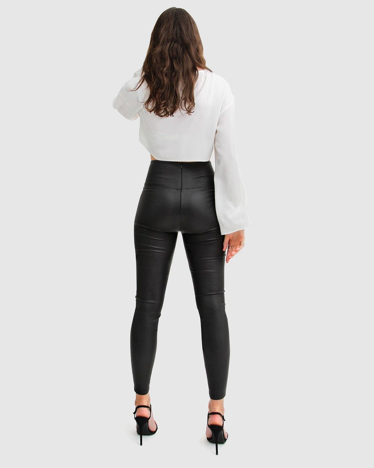 City Slicker Coated Legging - Black: S