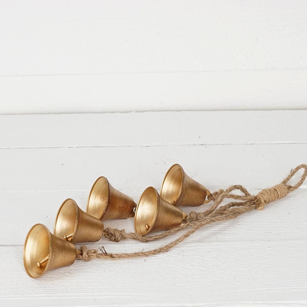 Vintage gold mini liberty bells