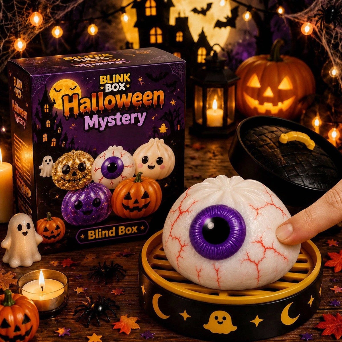 Halloween Ghost Dumpling Squishy Collection