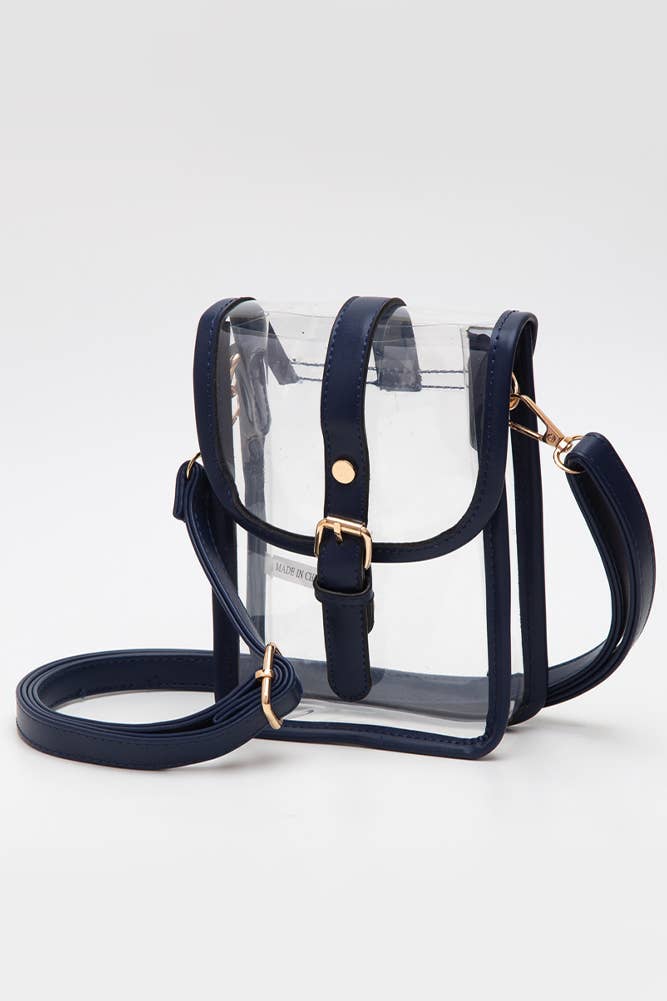Clear Cross Body Stadium Concert Transparent Handbag