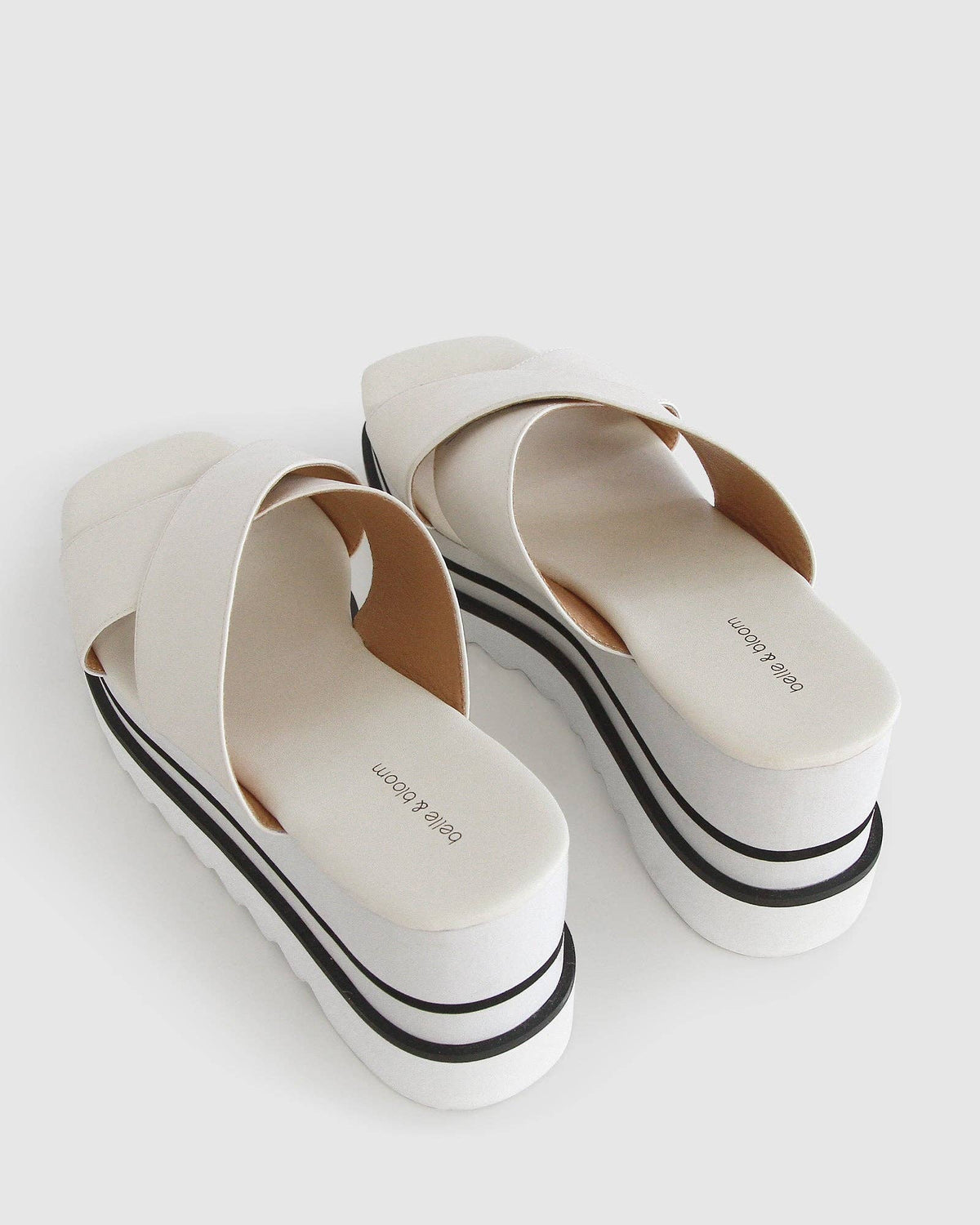 Riviera Platform Slide - White: