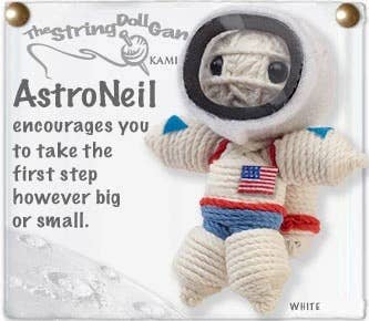 Astroneil the Astronaut  String Doll Keychain