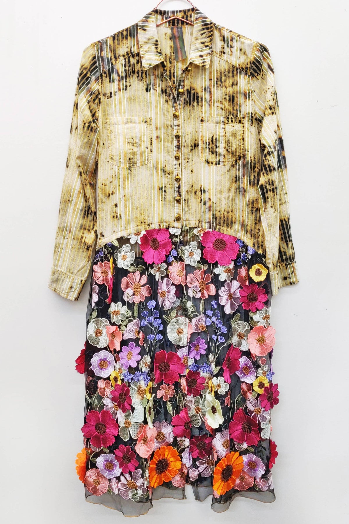 Valencia Maxi Shirt: Oxidized Black