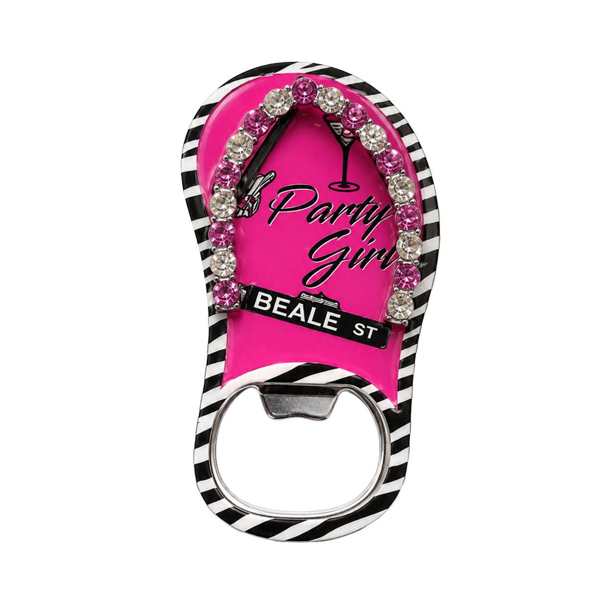 Memphis Bottle Opener &amp; Magnet - Flip Flop