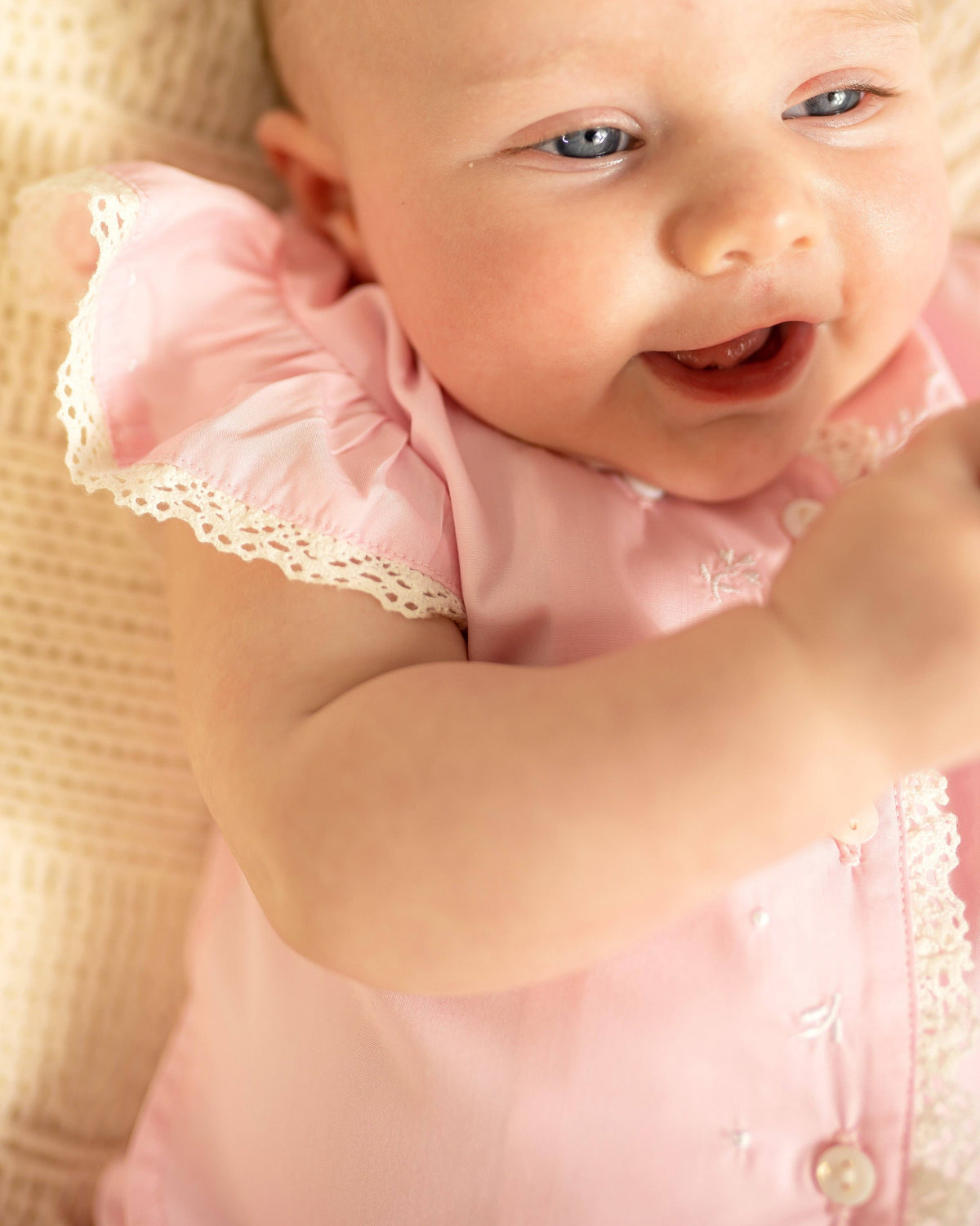 Diaper Cover Set: Floral and Lace: 3m