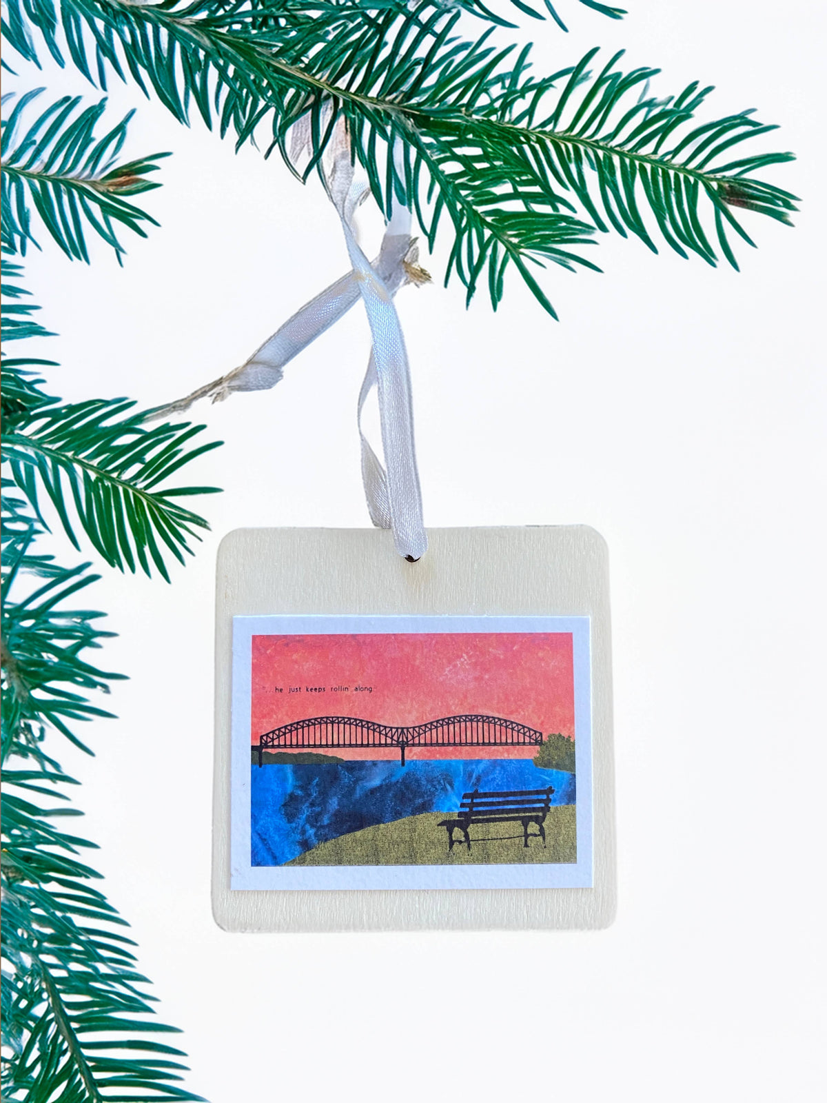 Old Man River ornament
