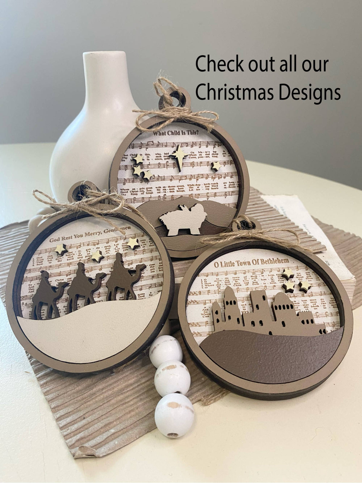 What A Friend Ornament or Gift Tag