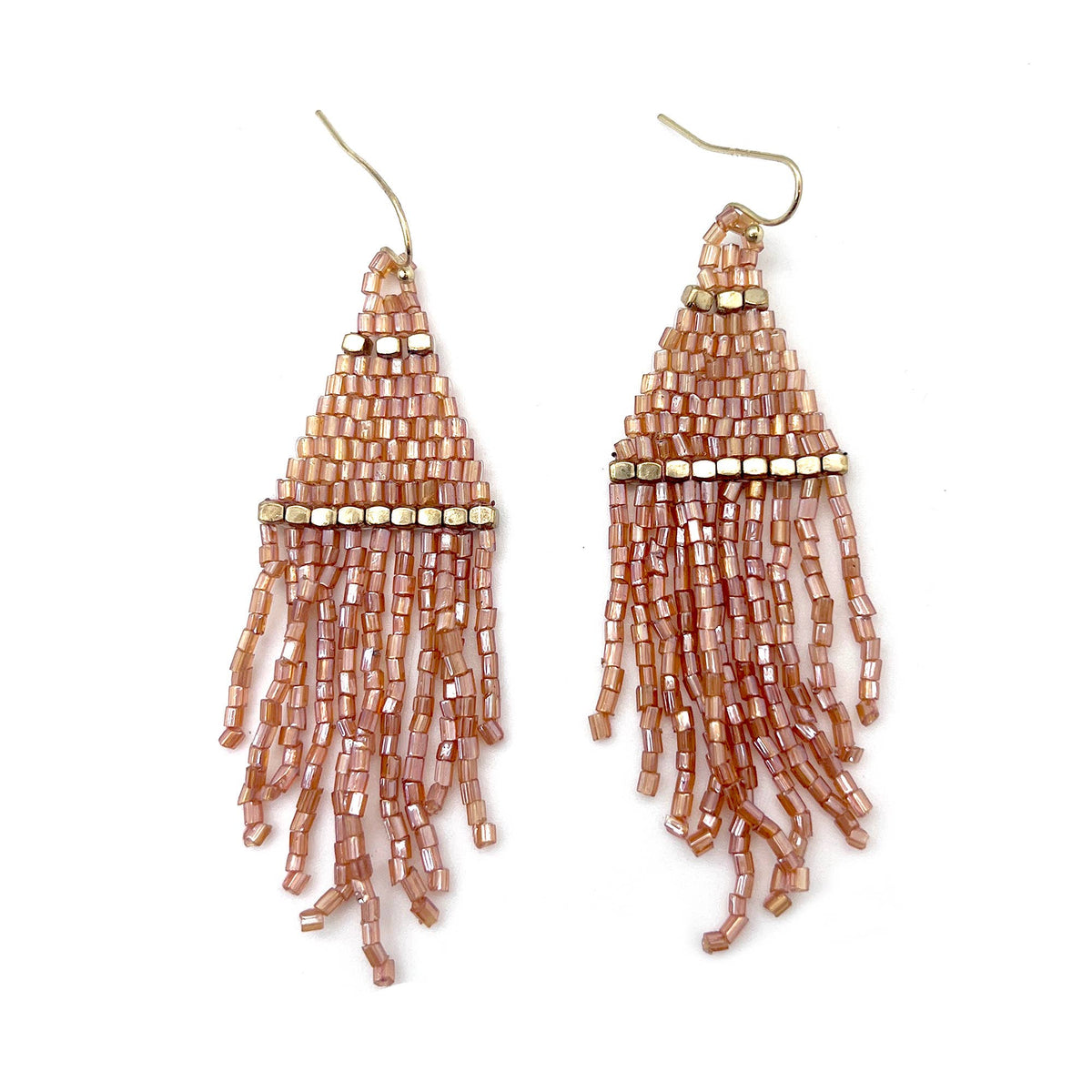 Seed Bead Earrings- Multiple Colors