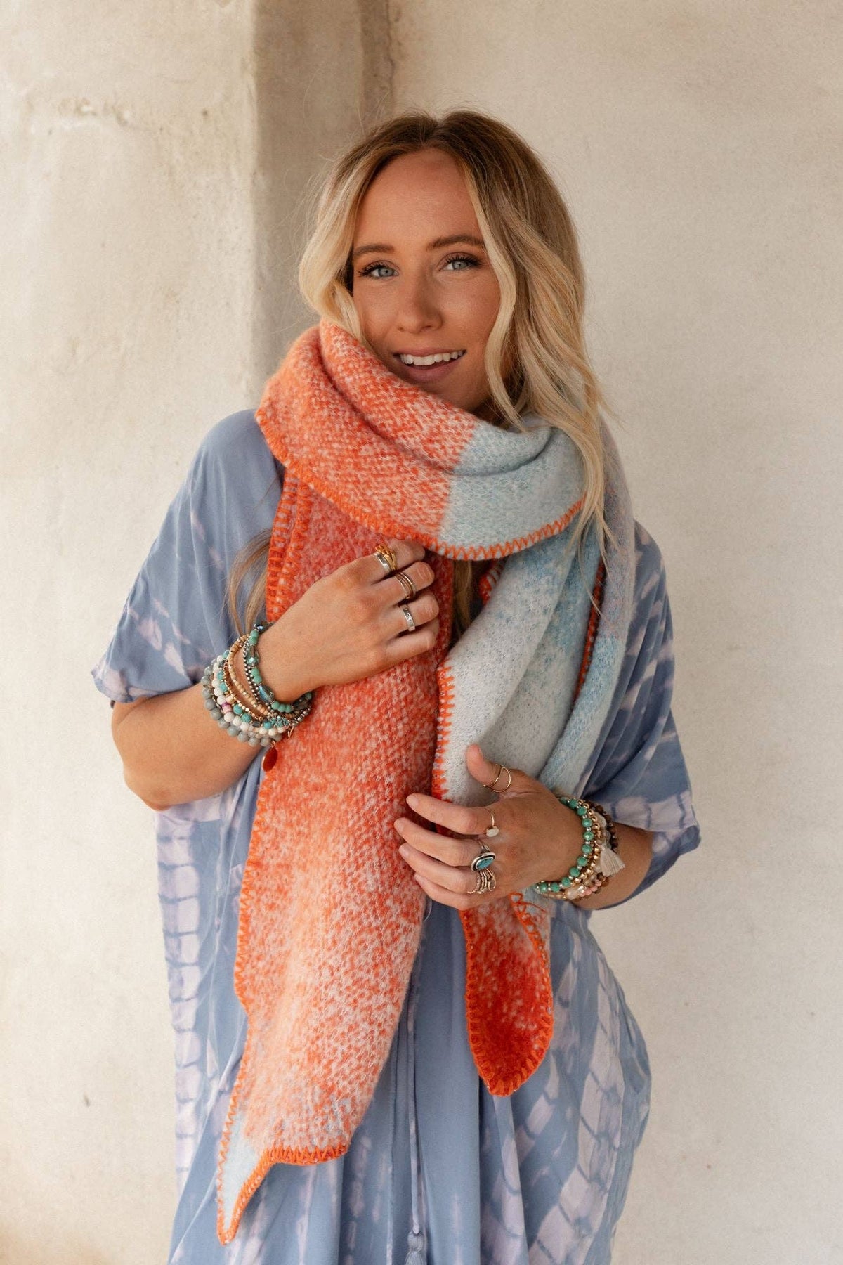 Autumn Days Multi Colored Scarf