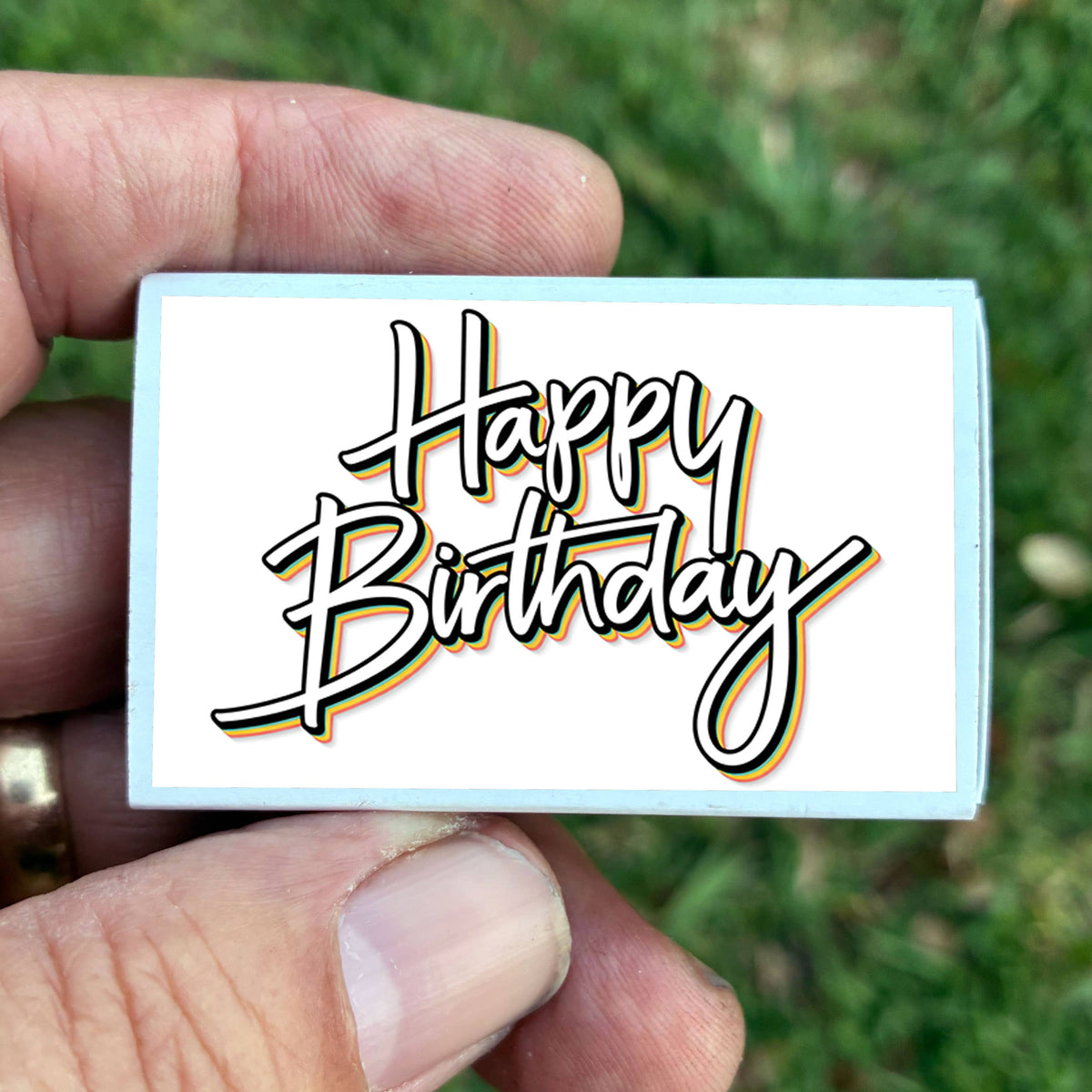 Matches • Happy Birthday • Home Decor for Candles &amp; Incense