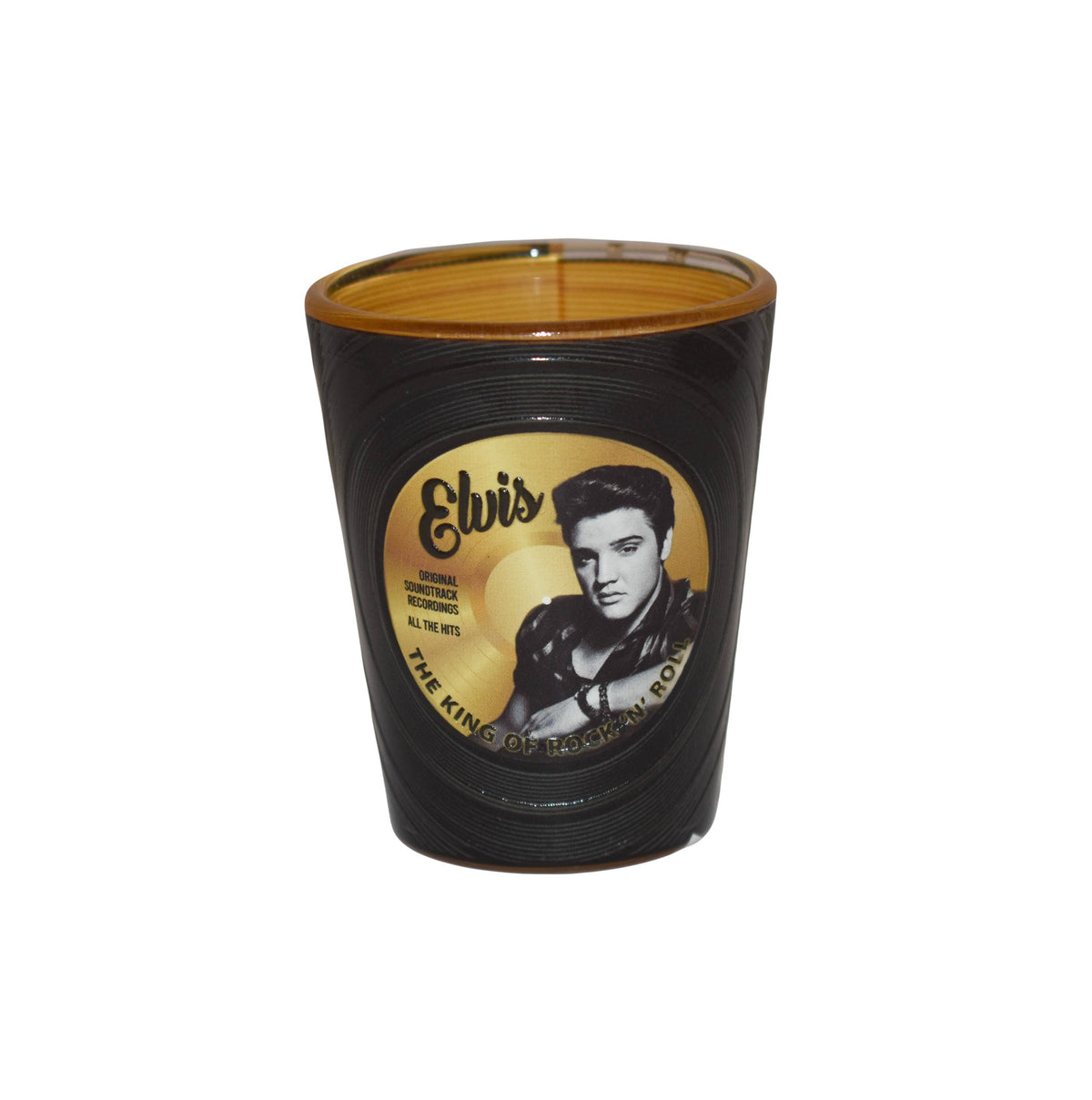 Elvis Shot Glass Record