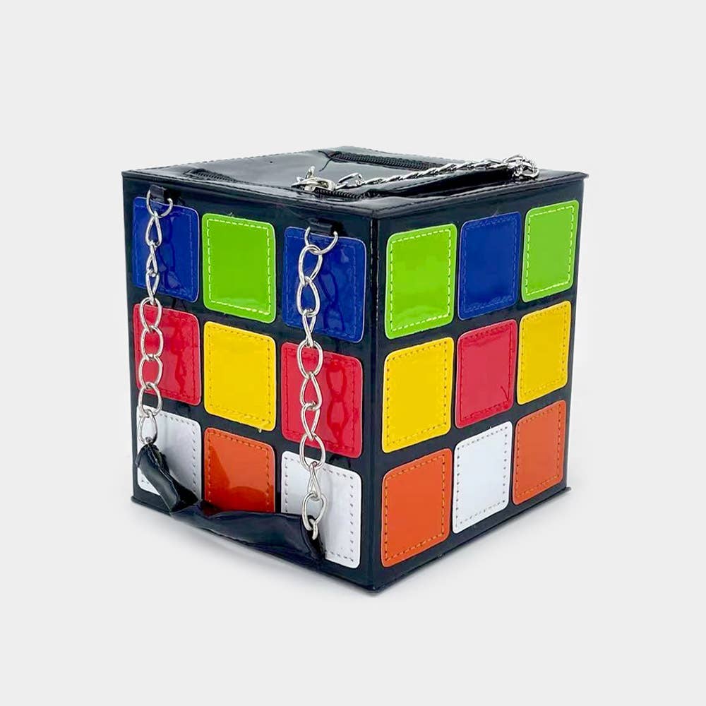 Rubik's Cube Tote / Crossbody Bag