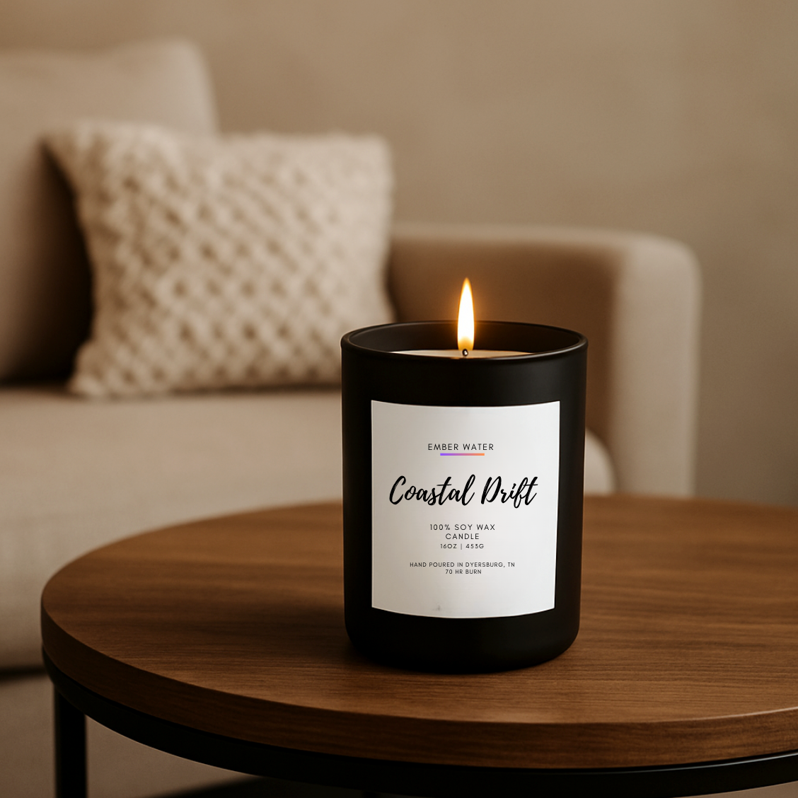 Coastal Drift 16 oz 100% Soy Candle