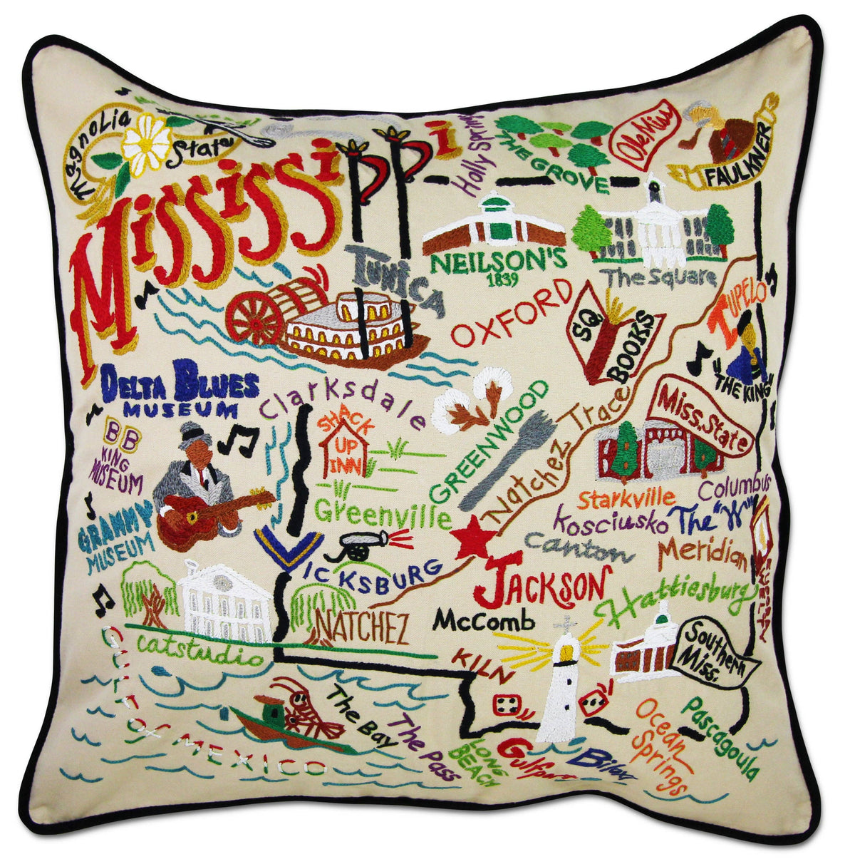 Pillows - Heirloom Hand Embroidered  (ALL STYLES)