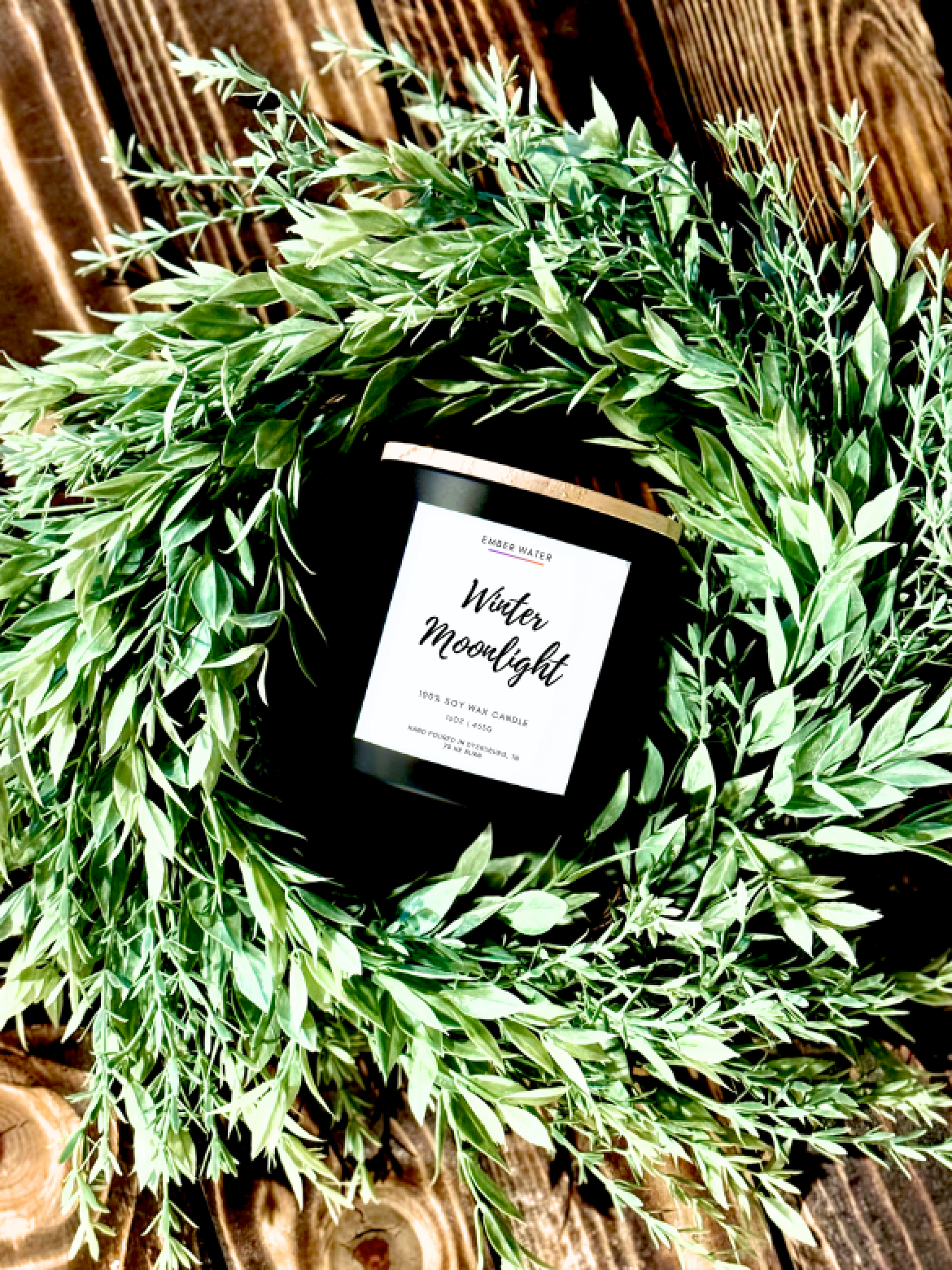 Winter Moonlight 16 oz 100% Soy Candle  