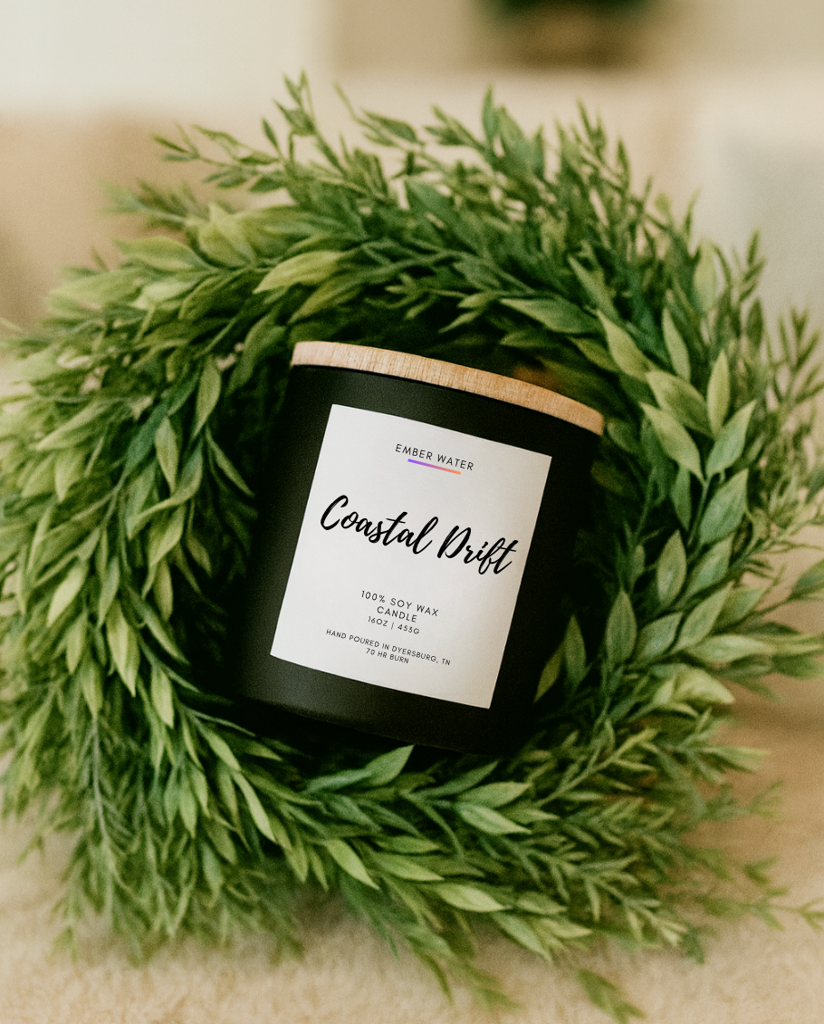 Coastal Drift 16 oz 100% Soy Candle