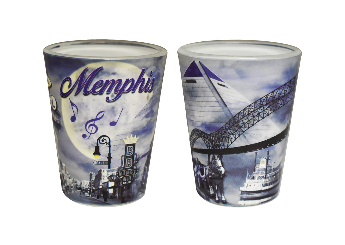 Memphis Shot Glass