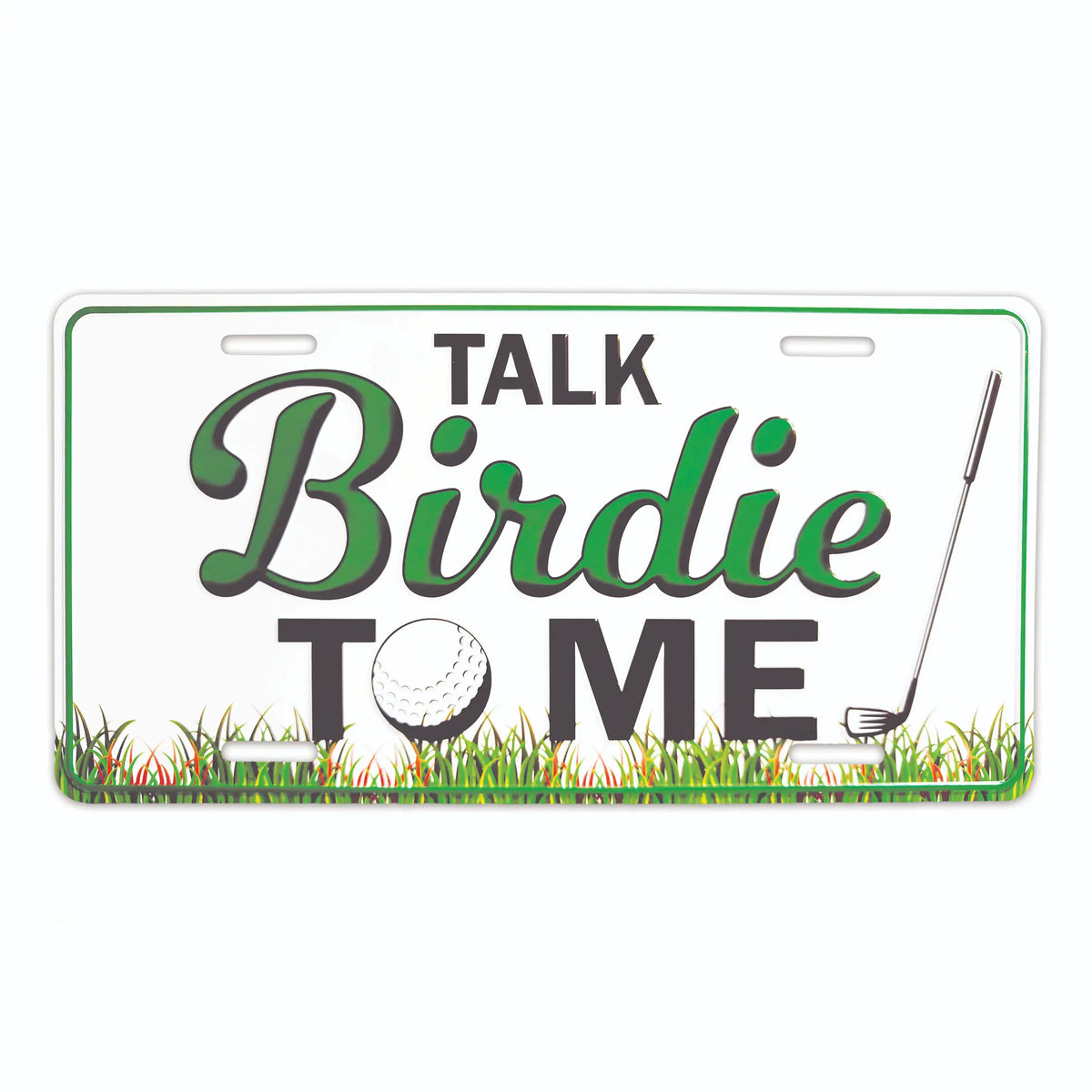 License Plate - Talk Birdie To Me