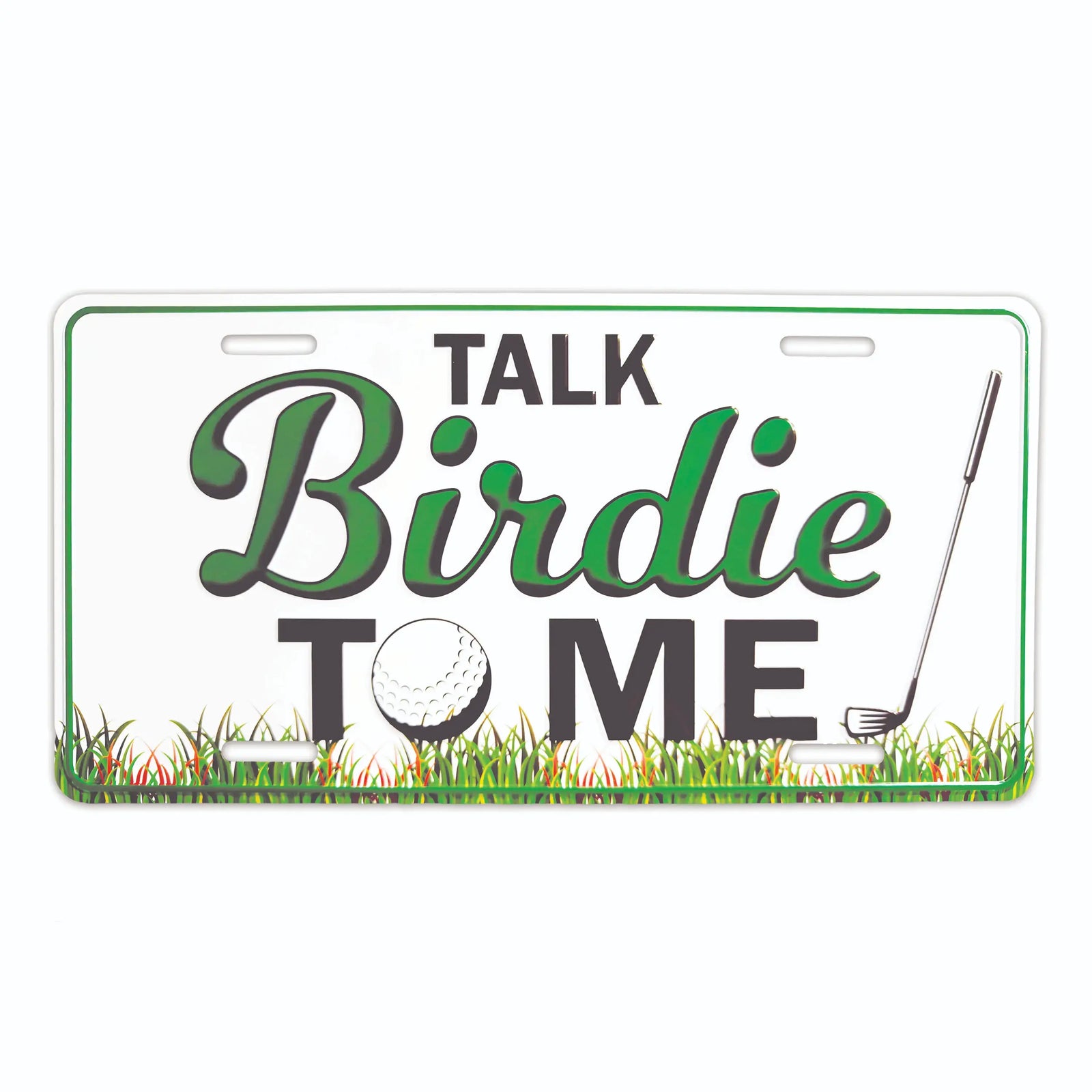 License Plate - Talk Birdie To Me