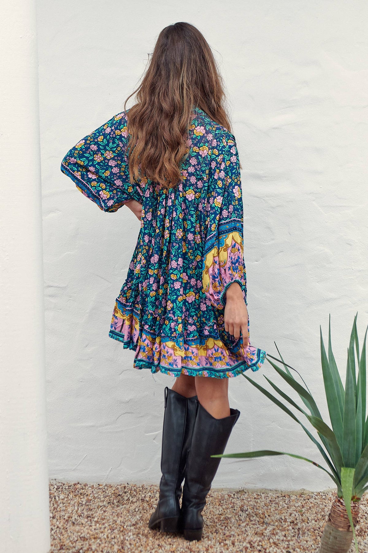 STAR SAPPHIRE AAIMEE MINI DRESS