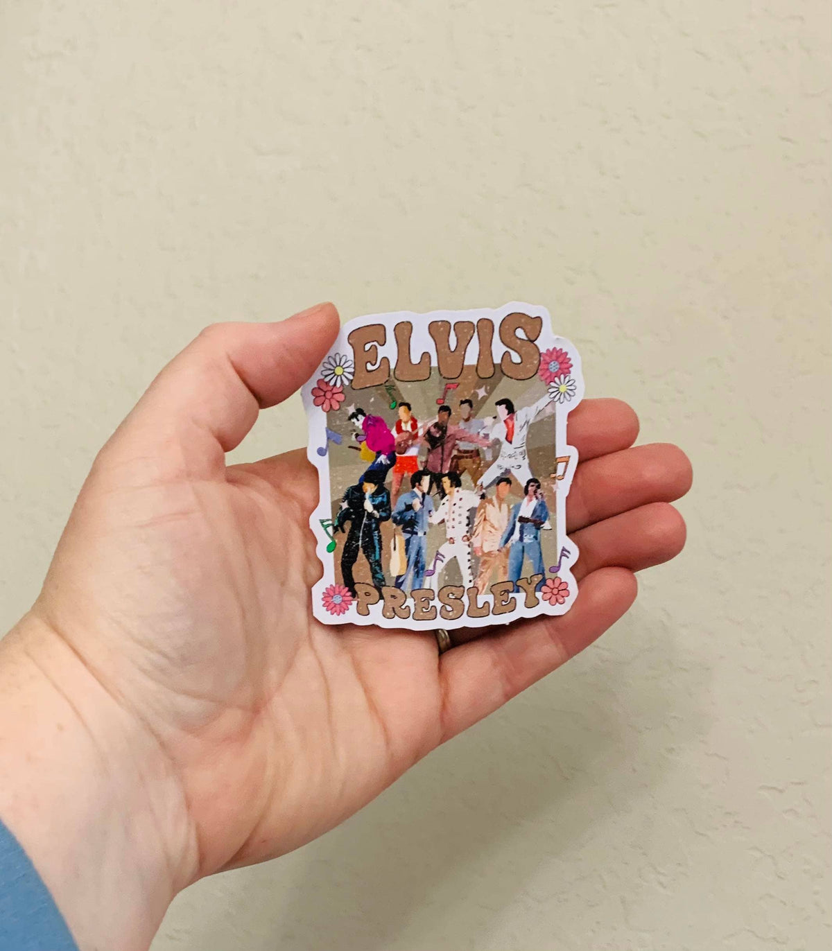 Elvis Group- Elvis Stickers Glossy Vinyl