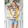 DAISY PATCHED FABRIC MIXED TOP