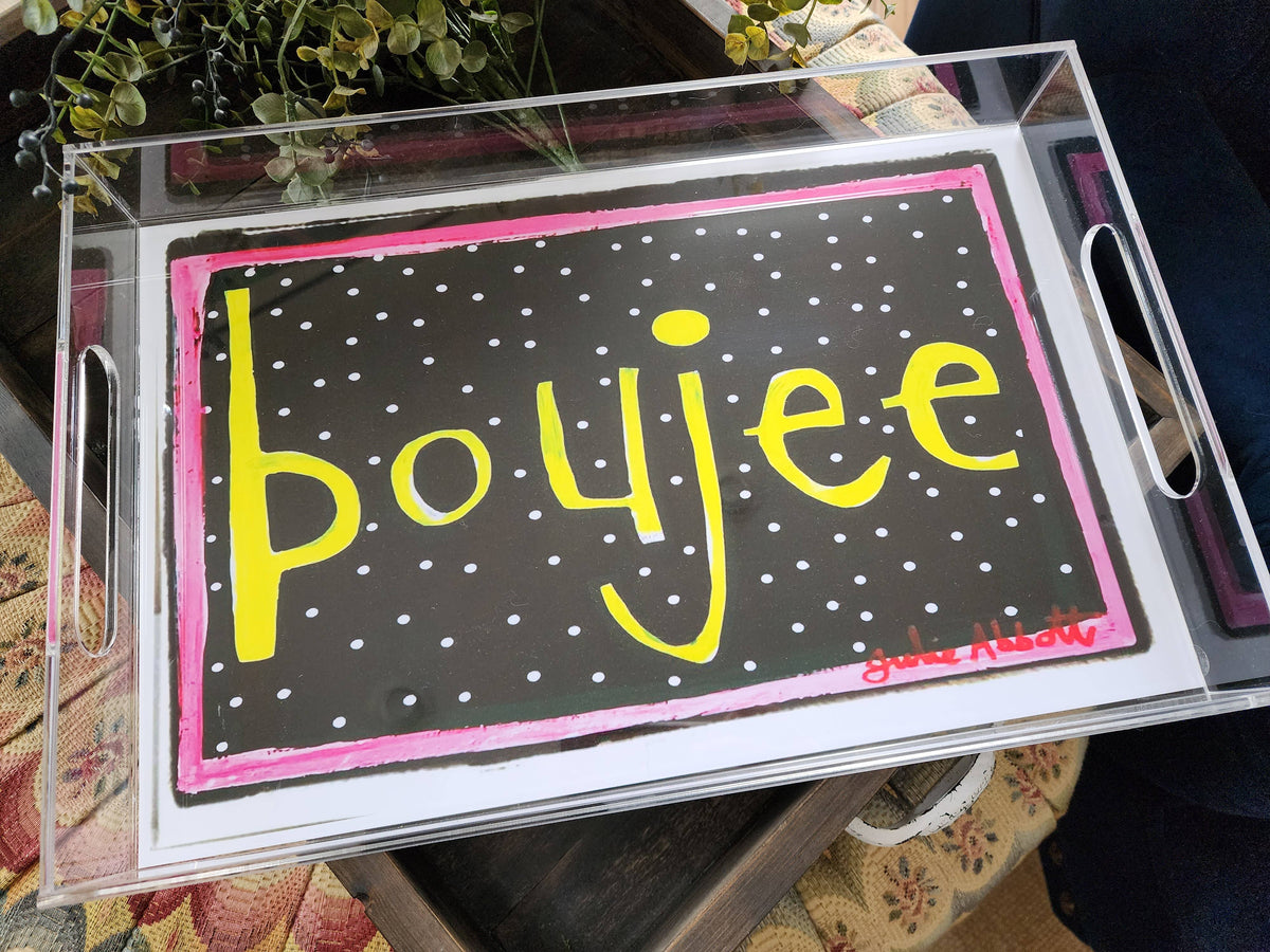 Boujee Insert for Acrylic Serving Tray
