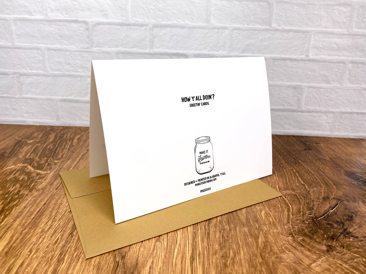 Thanks For Putting Up With My Bullshit Greeting Card